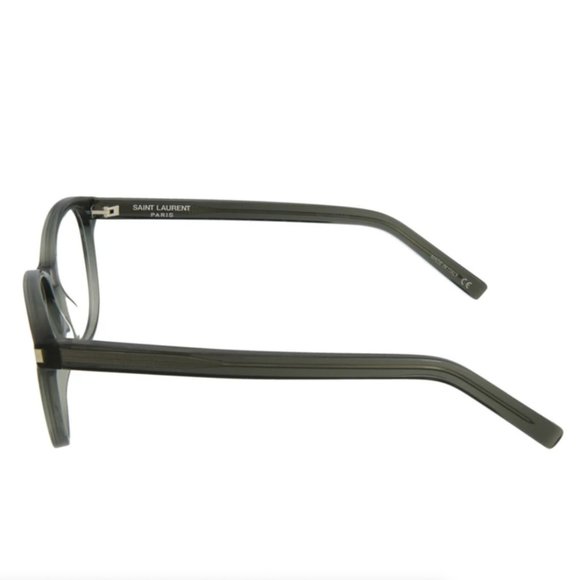 Saint Laurent Transparent Grey Round Eyeglasses! - Picture 3 of 4